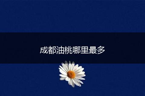 成都油桃哪里最多