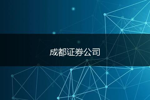 成都证券公司