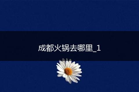 成都火锅去哪里_1
