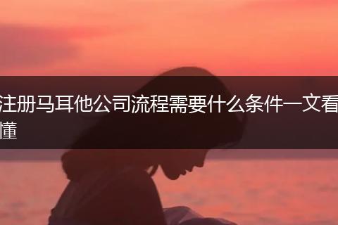 注册马耳他公司流程需要什么条件一文看懂
