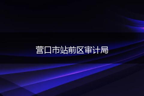 营口市站前区审计局
