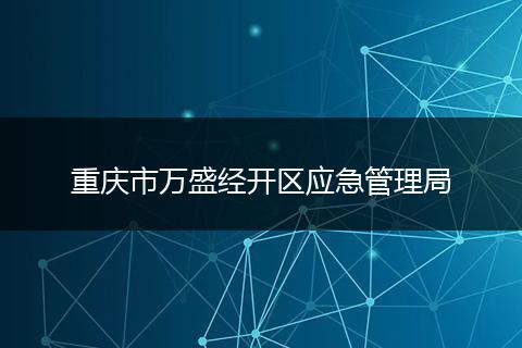 重庆市万盛经开区应急管理局