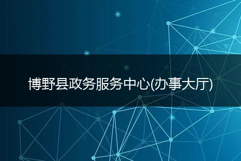 博野县政务服务中心(办事大厅)
