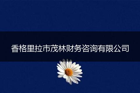 香格里拉市茂林财务咨询有限公司