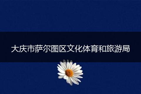 大庆市萨尔图区文化体育和旅游局