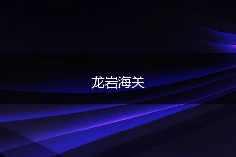 龙岩海关