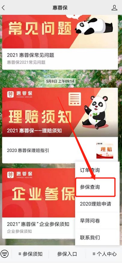 成都惠蓉保怎么查询支付订单？