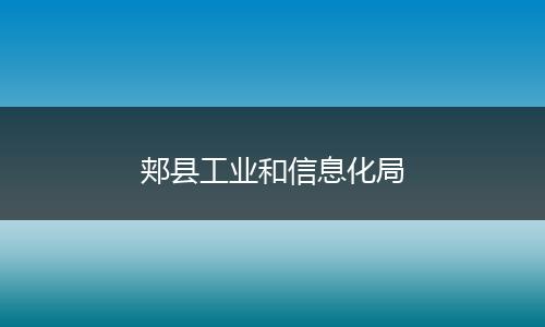 郏县工业和信息化局