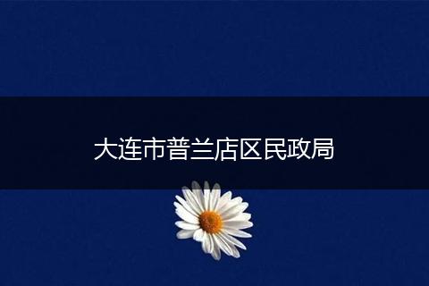 大连市普兰店区民政局