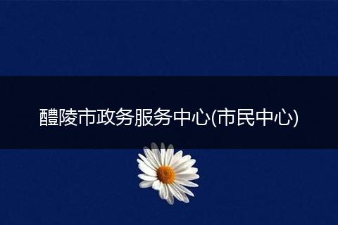 醴陵市政务服务中心(市民中心)