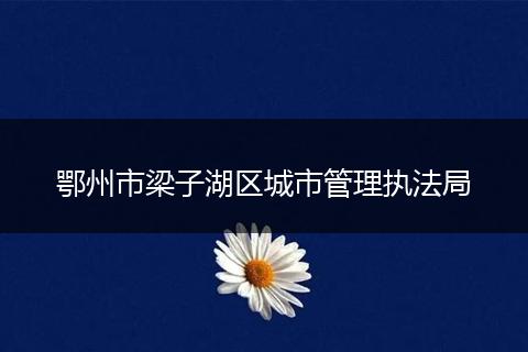 鄂州市梁子湖区城市管理执法局