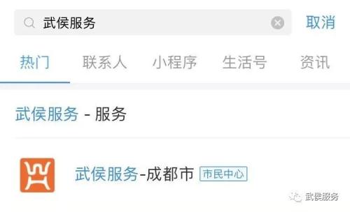 成都市武侯区医保服务支付宝办理指南