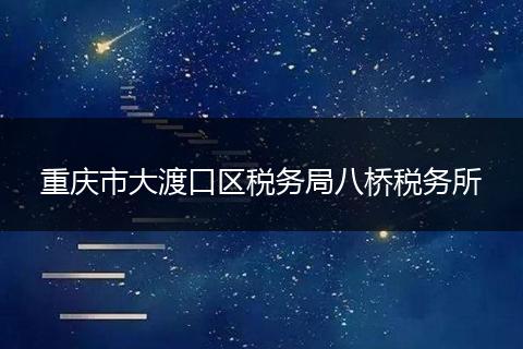 重庆市大渡口区税务局八桥税务所