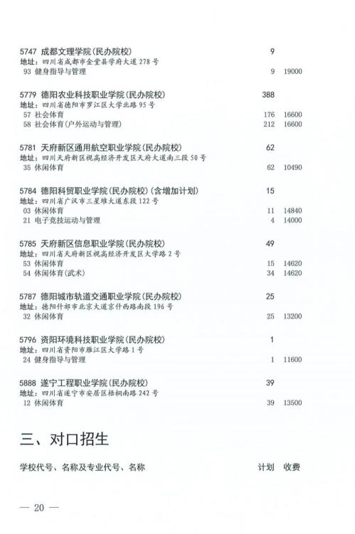 2024年四川省艺术体育类专科批第二次征集志愿的通知(时间+入口)
