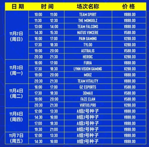 IEM小组赛／淘汰赛战队签名会门票购票指南及活动安排