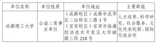 成都理工大学宜宾校区2025年10月招聘事业编制辅导员公告