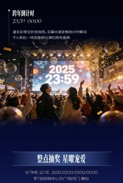 2026南昌T16购物中心元旦跨年活动（时间+内容）