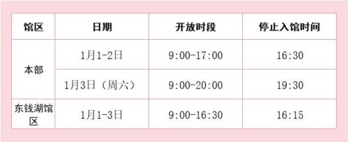 2026年宁波美术馆元旦假期参观指南