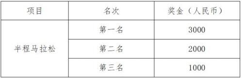 汶川马拉松录取名次及奖励办法2026